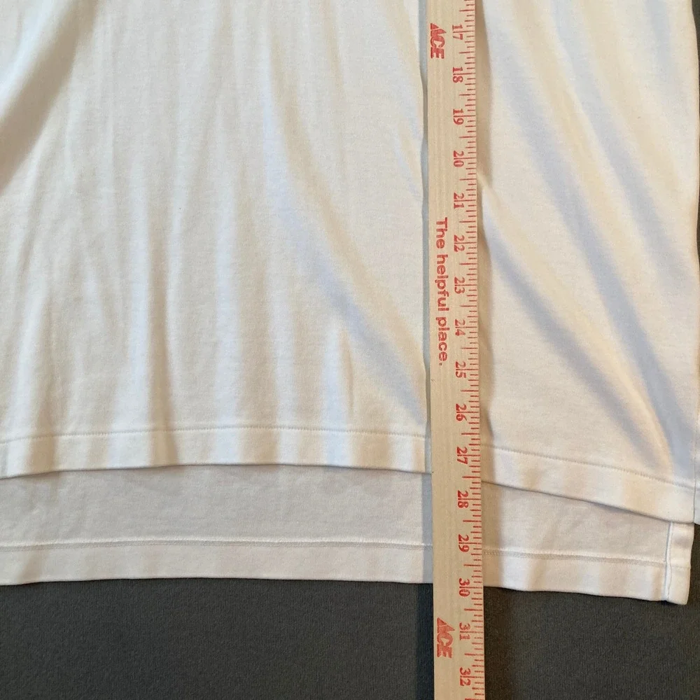 Polo Ralph Lauren Mens Large White Short Sleeve Pony Logo Jersey Polo Shirt